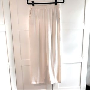 ST. JOHN BASICS - Cream Knit Pants